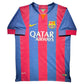 Maillot Domicile signe par Andrès Iniesta Fc Barcelone 2011-12 Certifie par Beckett authentic-signatures