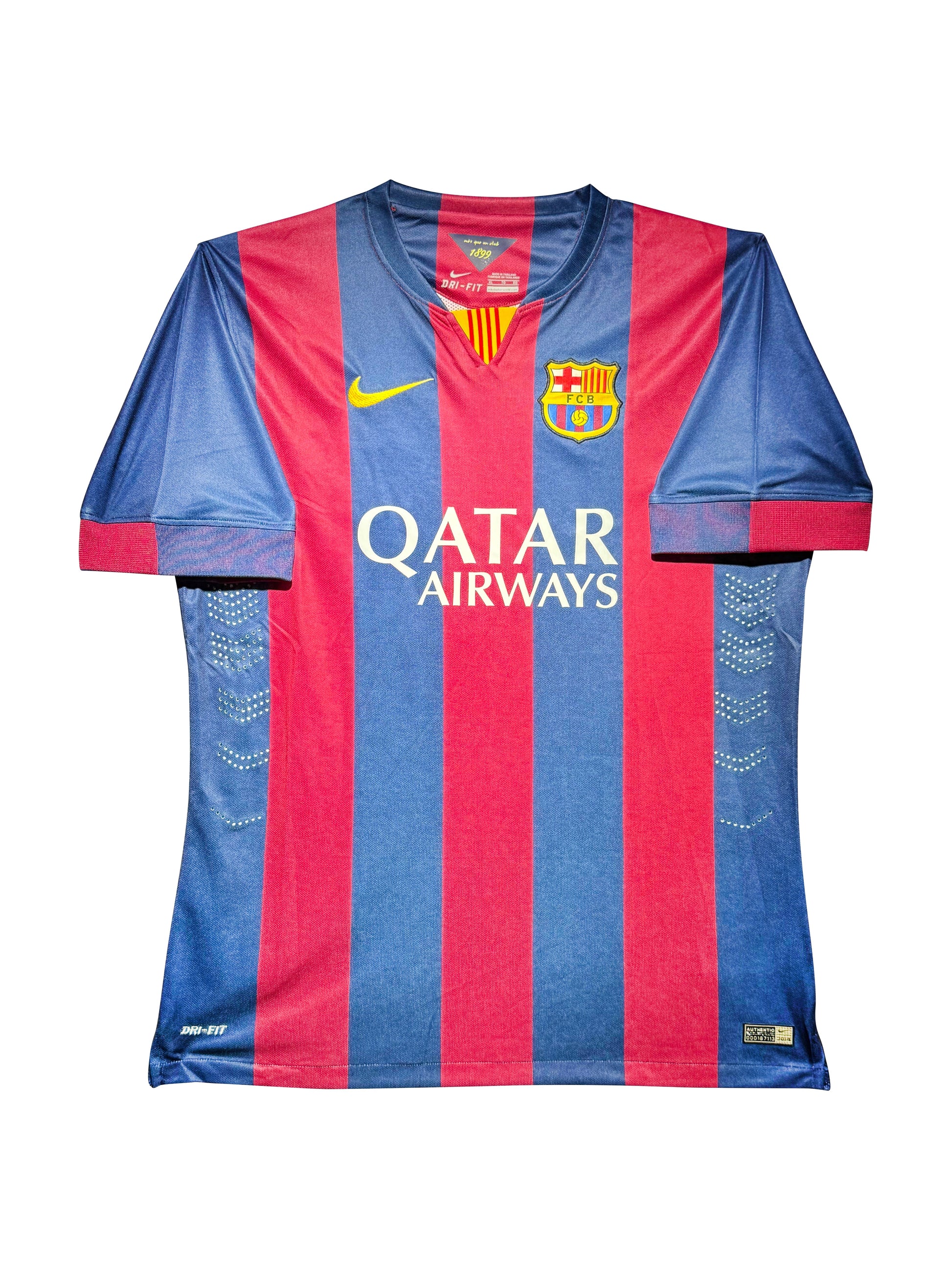 Maillot Domicile signe par Javier Mascherano  Barcelone  2011-12 Certifie par Beckett authentic-signatures