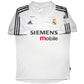 Maillot Domicile Real Madrid CF 2003-04  signe par Luis Figo Certifie par Beckett authentic-signatures