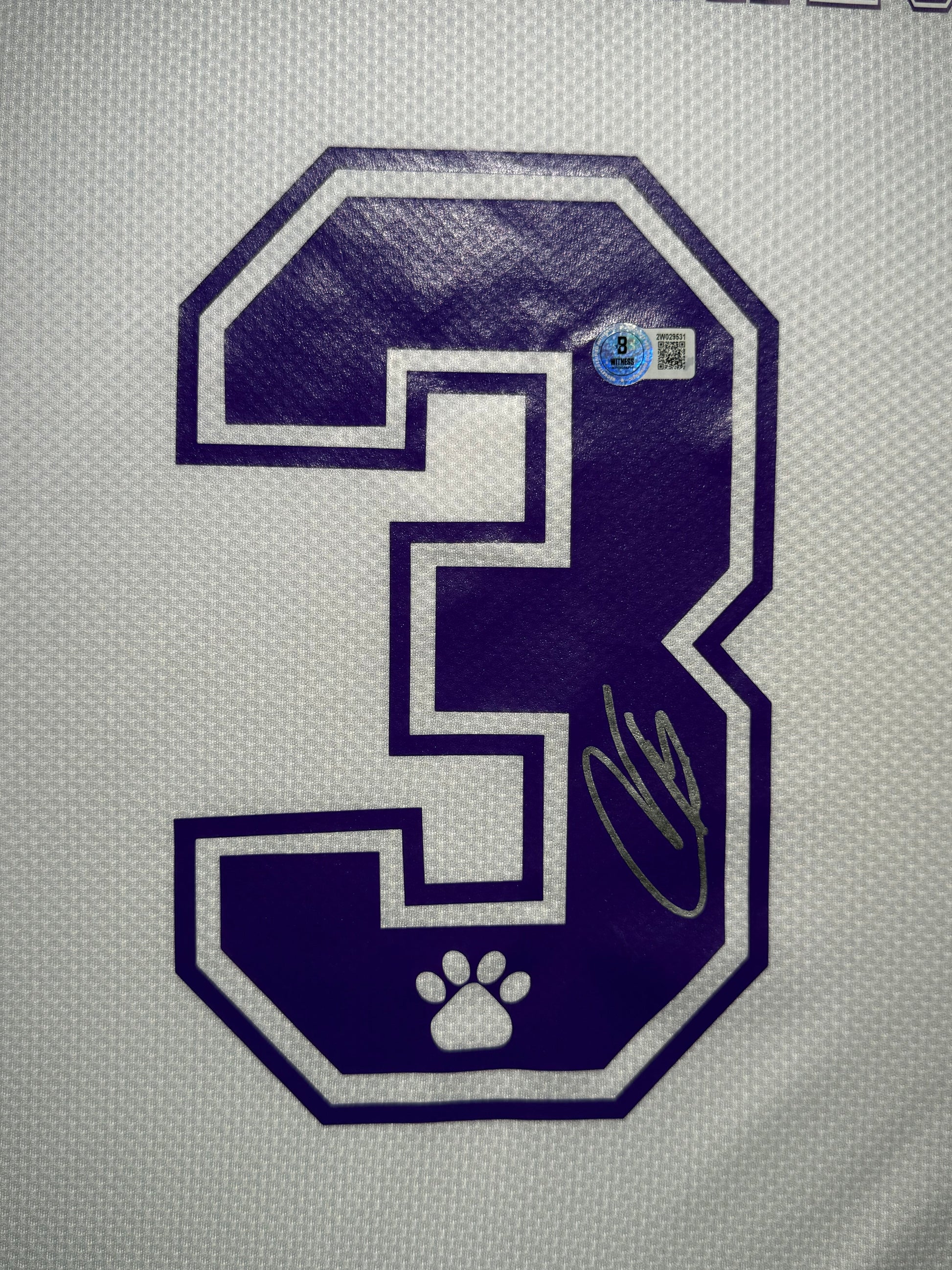 Maillot Domicile Real Madrid CF 1996-97  signe par Roberto Carlos et Certifie par Beckett authentic-signatures
