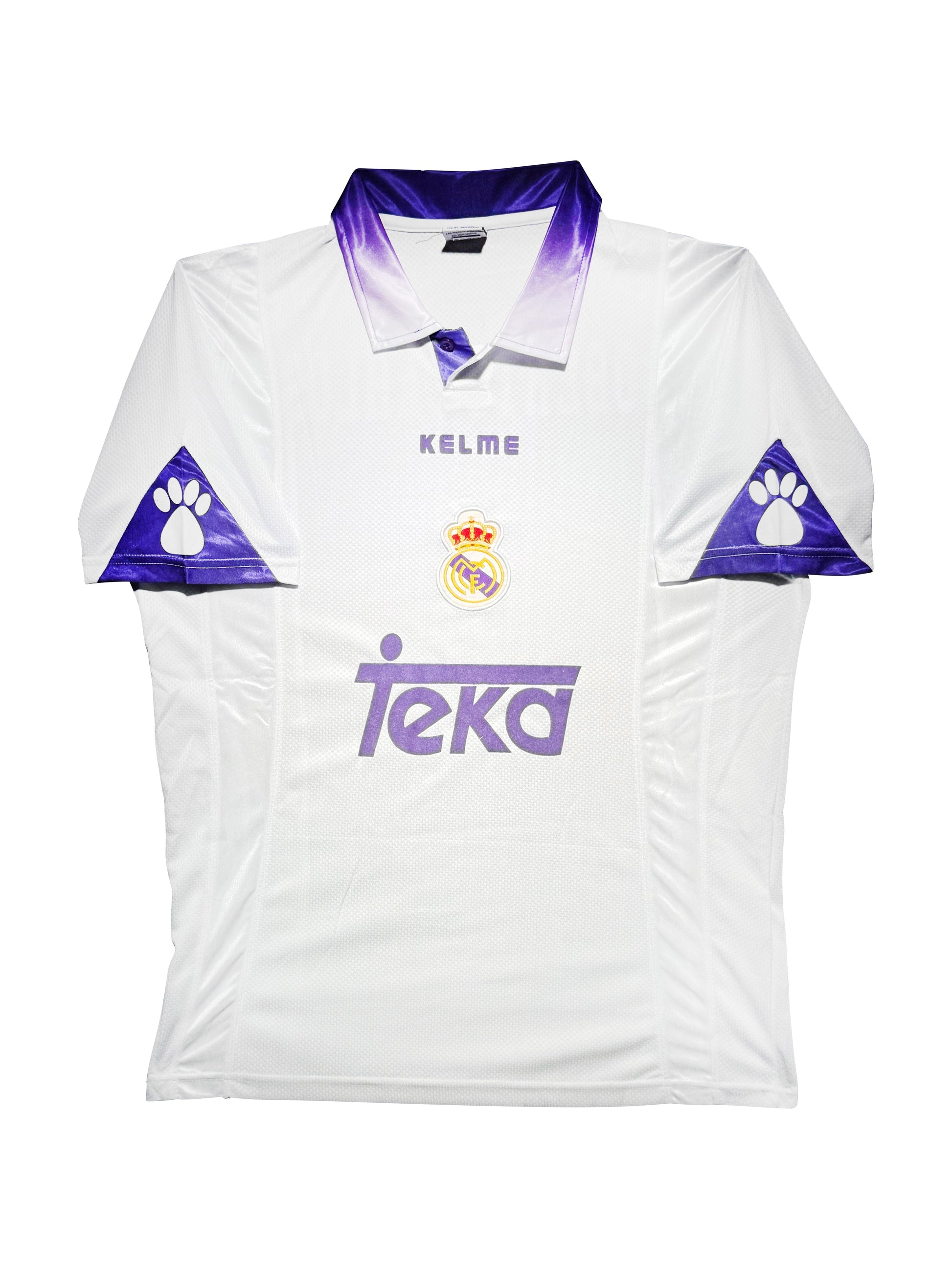 Maillot Domicile Real Madrid CF 1996-97  signe par Roberto Carlos et Certifie par Beckett authentic-signatures