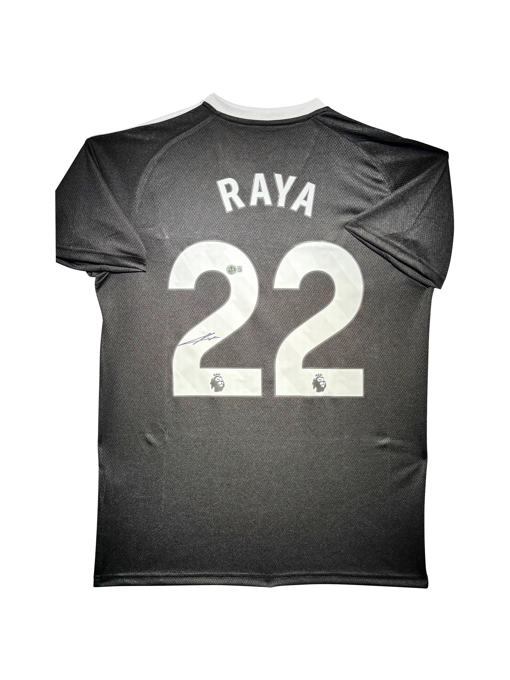 Maillot Domicile signe par David Raya Arsenal FC 2025-26 Certifie par Beckett authentic-signatures
