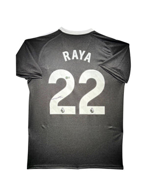 Maillot Domicile signe par David Raya Arsenal FC 2025-26 Certifie par Beckett authentic-signatures