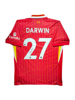Maillot  Domicile signe par Darwin Nunez Liverpool FC 2024-25 Certifie par Beckett authentic-signatures