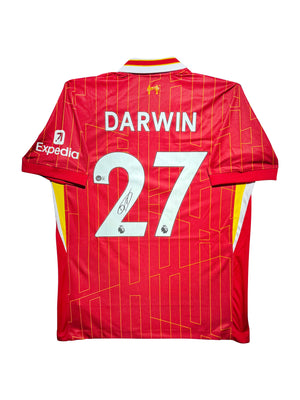 Maillot  Domicile signe par Darwin Nunez Liverpool FC 2024-25 Certifie par Beckett authentic-signatures