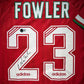 Maillot Domicile signe par Robbie Fowler Liverpool FC 1996-97 Certifie par Beckett authentic-signatures