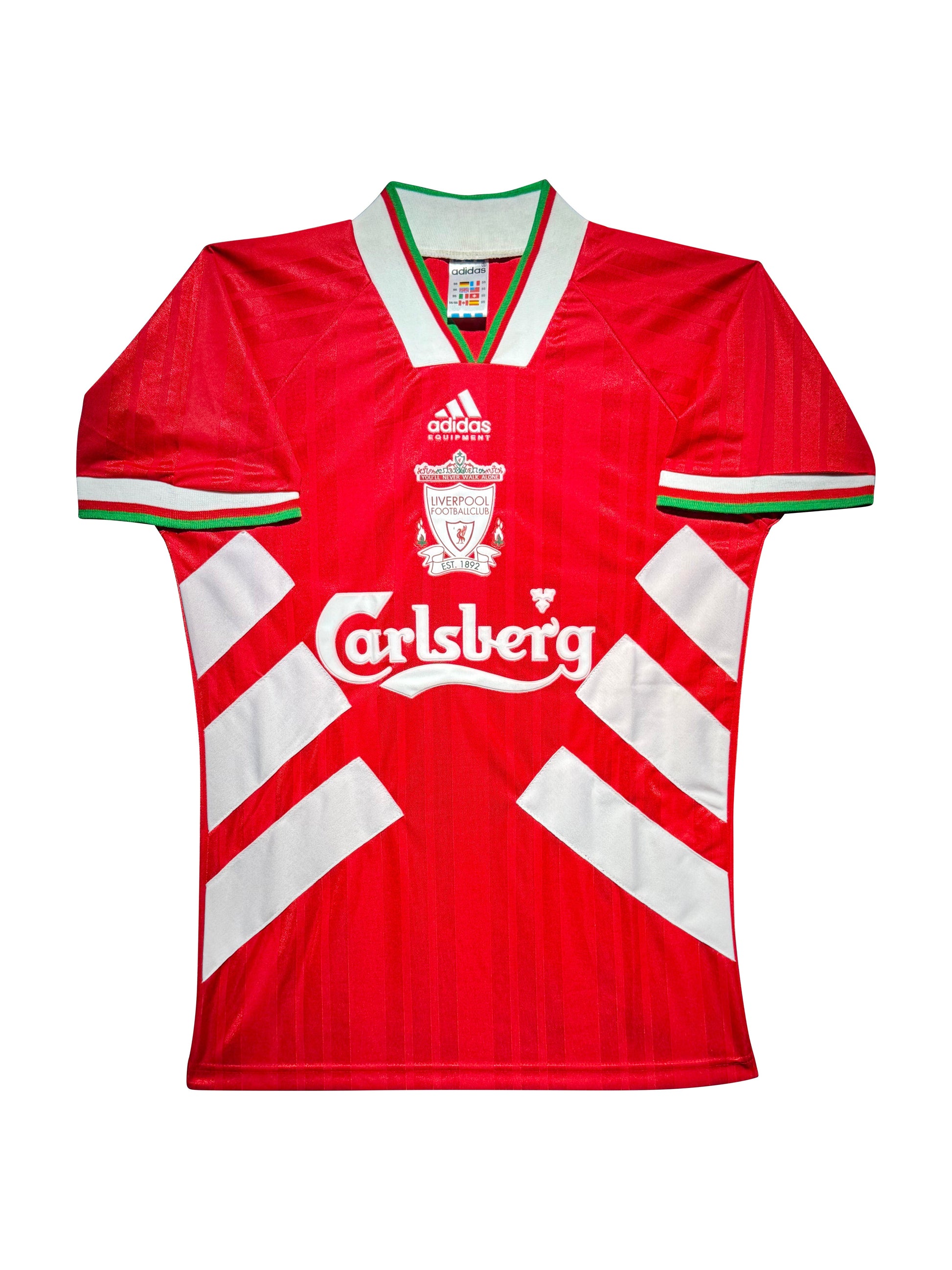 Maillot Domicile signe par Robbie Fowler Liverpool FC 1996-97 Certifie par Beckett authentic-signatures