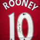 Maillot Domicile signe par Wayne Rooney  Manchester United  FC 2009-10 Certifie par Beckett authentic-signatures