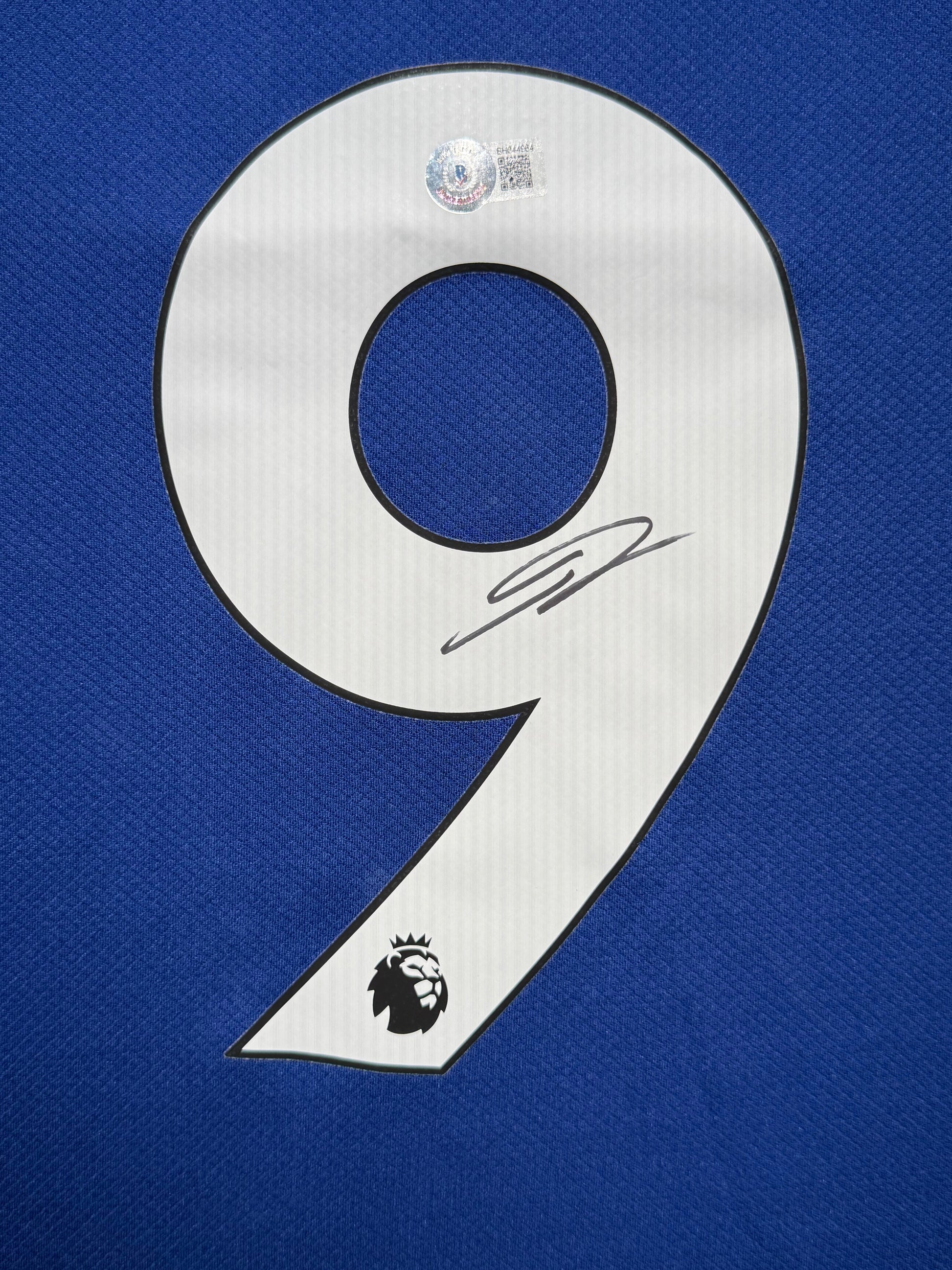 Maillot Domicile signe par Pierre Emerick Aubameyang Chelsea FC 2022-23 Certifie par Beckett authentic-signatures