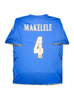 Maillot Domicile signe par Claude Makelele Chelsea FC 2005-06  Certifie par Beckett authentic-signatures