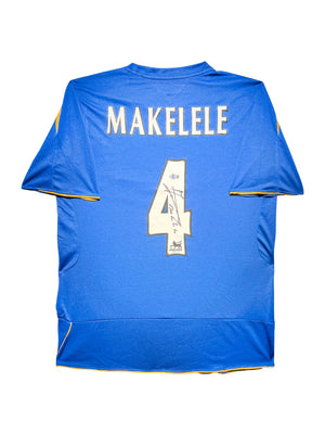 Maillot Domicile signe par Claude Makelele Chelsea FC 2005-06  Certifie par Beckett authentic-signatures