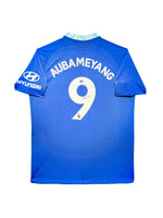 Maillot Domicile signe par Pierre Emerick Aubameyang Chelsea FC 2022-23 Certifie par Beckett authentic-signatures