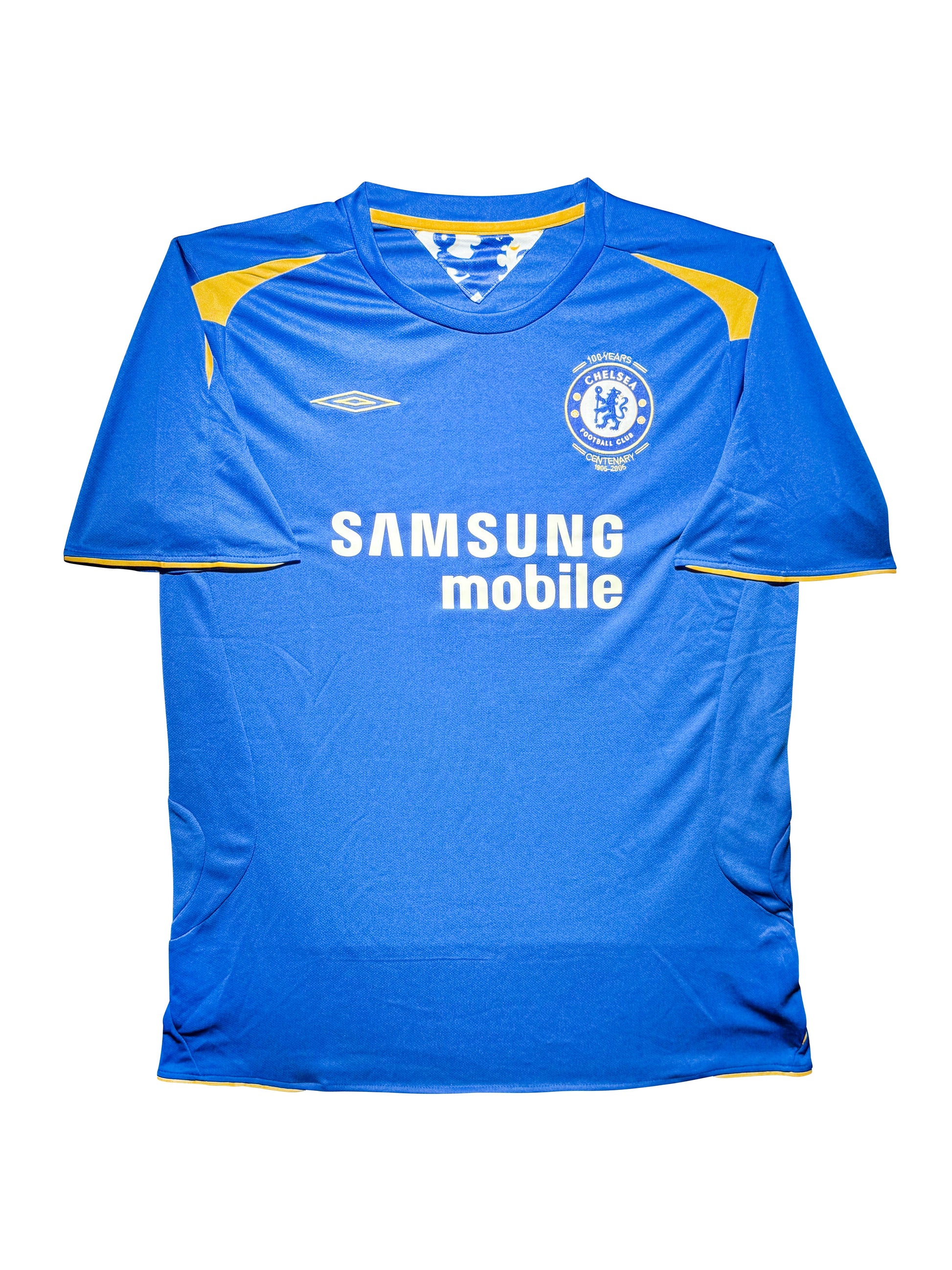 Maillot Domicile signe par Claude Makelele Chelsea FC 2005-06  Certifie par Beckett authentic-signatures