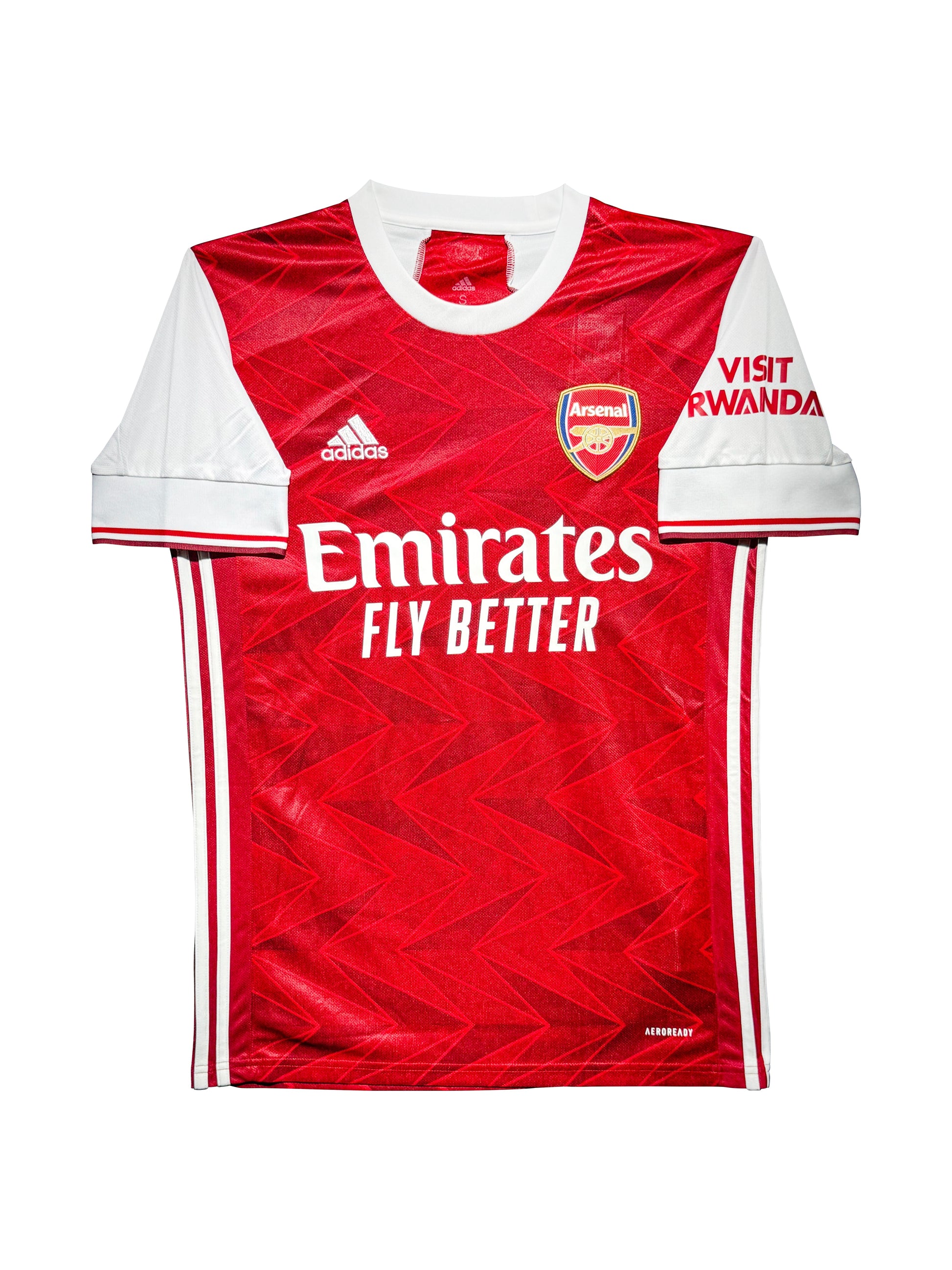 Maillot Domicile signe par Robert Pires Arsenal FC 2020-21 Certifie par Beckett authentic-signatures