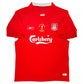 Maillot Domicile Liverpool FC Champions League 2005 signe par Steven Gerrard  Certifie par Beckett authentic-signatures