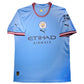 Maillot Domicile signe par Phil Foden Manchester City FC 2023-24 Certifie par Beckett authentic-signatures