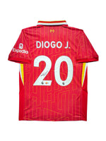 Maillot Domicile signe par Diogo Jota Liverpool FC 2024-25 Certifie par Beckett authentic-signatures