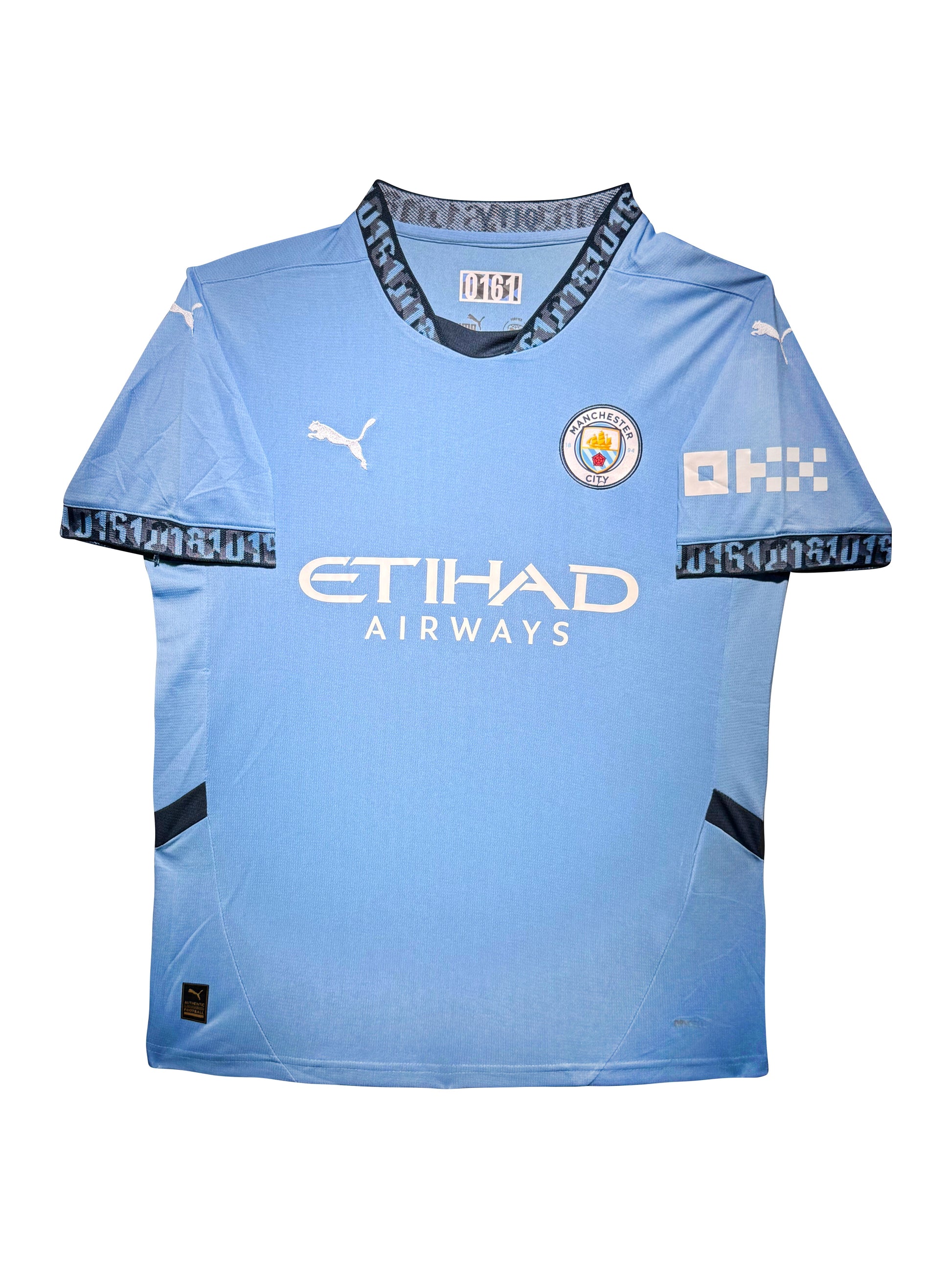 Maillot Domicile signe par Ruben Dias Manchester City FC 2021-22 Certifie par Beckett authentic-signatures
