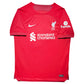 Maillot Domicile signe par Thiago Alcantara Liverpool FC 2022-23 Certifie par Beckett authentic-signatures