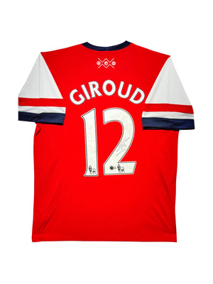 Maillot Domicile signe par Olivier Giroud Arsenal FC 2012-13 Certifie par Beckett authentic-signatures