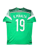 Maillot Domicile Equipe du Mexique Edition Coupe du Monde 2014 signe par Oribe Paralta et Certifie par Beckett authentic-signatures