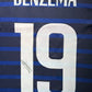 Maillot Domicile Equipe de France signe par Karim Benzema et certifie par Beckett authentic-signatures