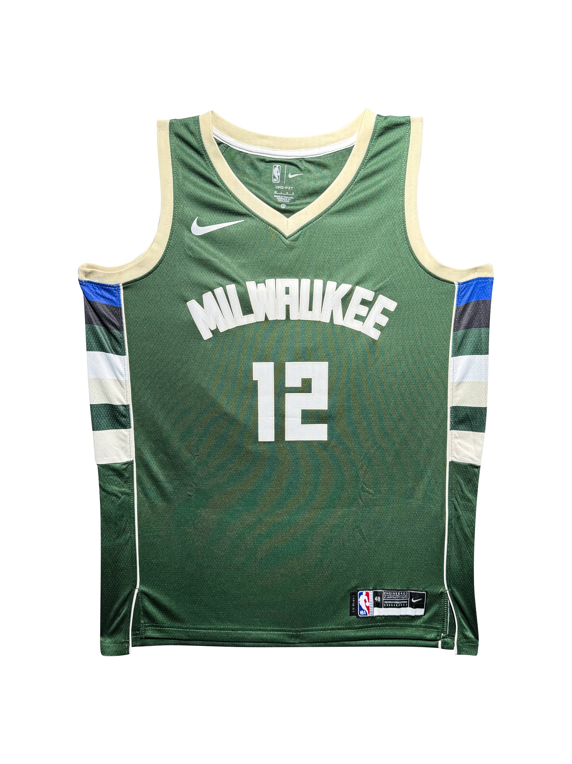 Maillot Authentique Domicile Milwaukee Bucks signe par Taurean Prince certifie par PSA authentic-signatures