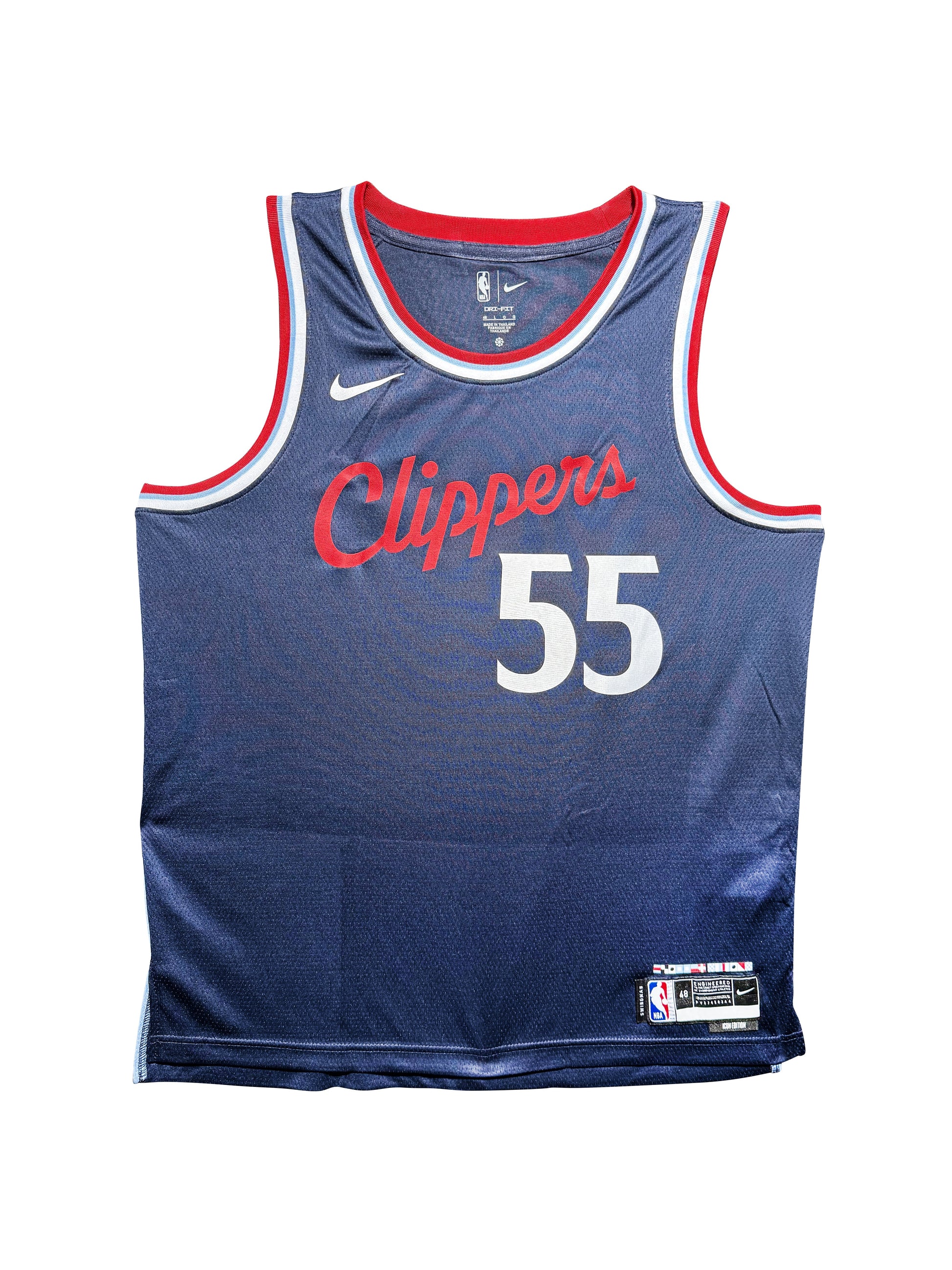 Maillot Authentique Los Angeles Clippers  signe par Derrick Jones Jr. certifie par PSA authentic-signatures
