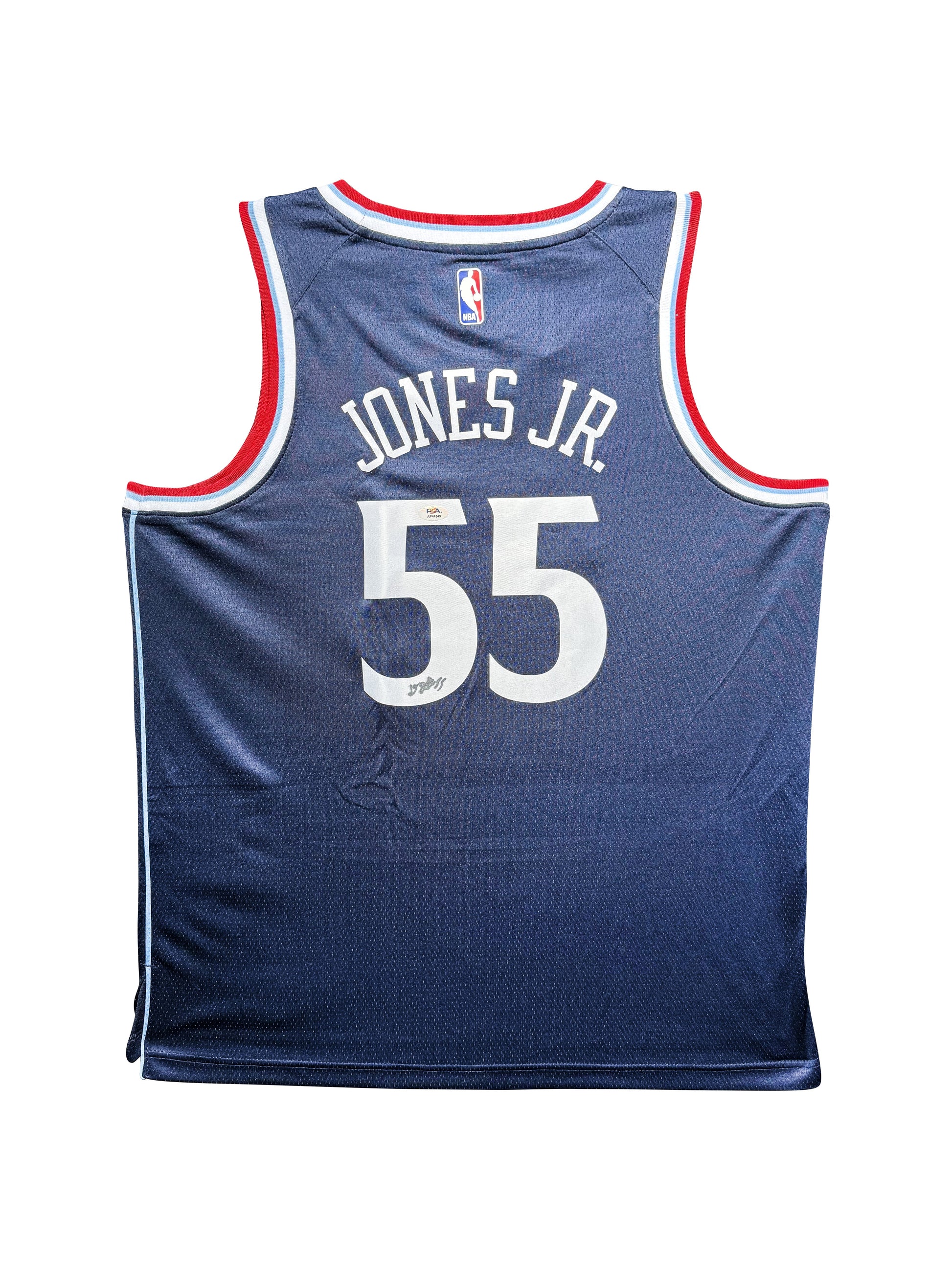Maillot Authentique Los Angeles Clippers  signe par Derrick Jones Jr. certifie par PSA authentic-signatures