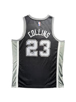 Maillot Authentique Domicile  San Antonio Spurs  signe par Zach Collins certifie par PSA authentic-signatures