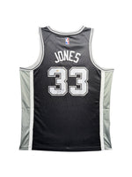 Maillot Authentique Domicile  San Antonio Spurs  signe par David Jones certifie par PSA authentic-signatures