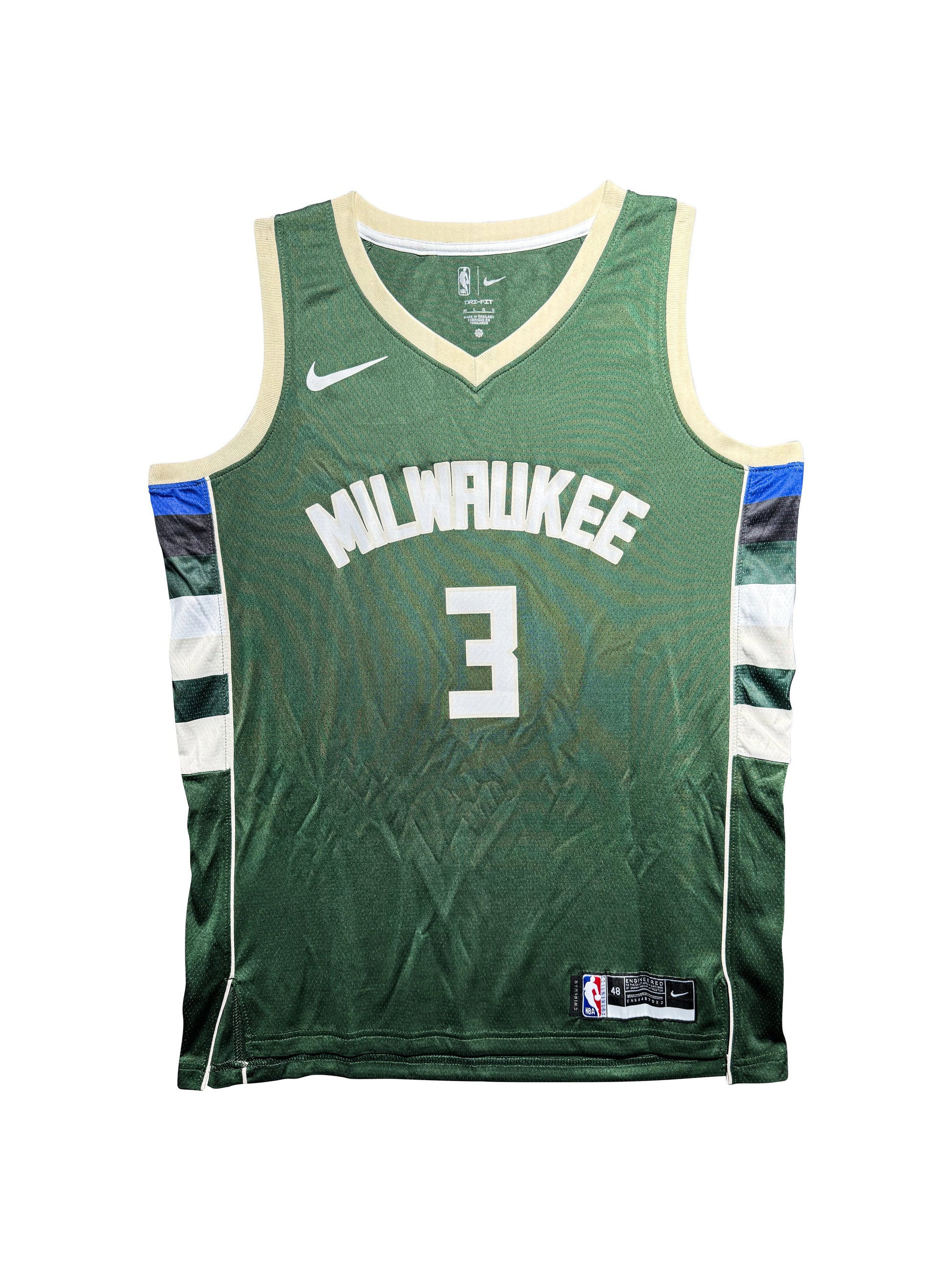 Maillot Authentique Domicile Milwaukee Bucks signe par MarJon Beauchamp certifie par PSA authentic-signatures