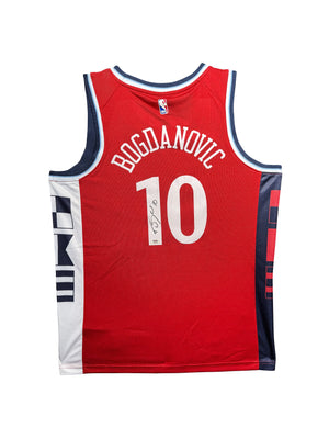 Maillot Authentique Los Angeles Clippers  signe par Bogdan Bogdanovic certifie par PSA authentic-signatures