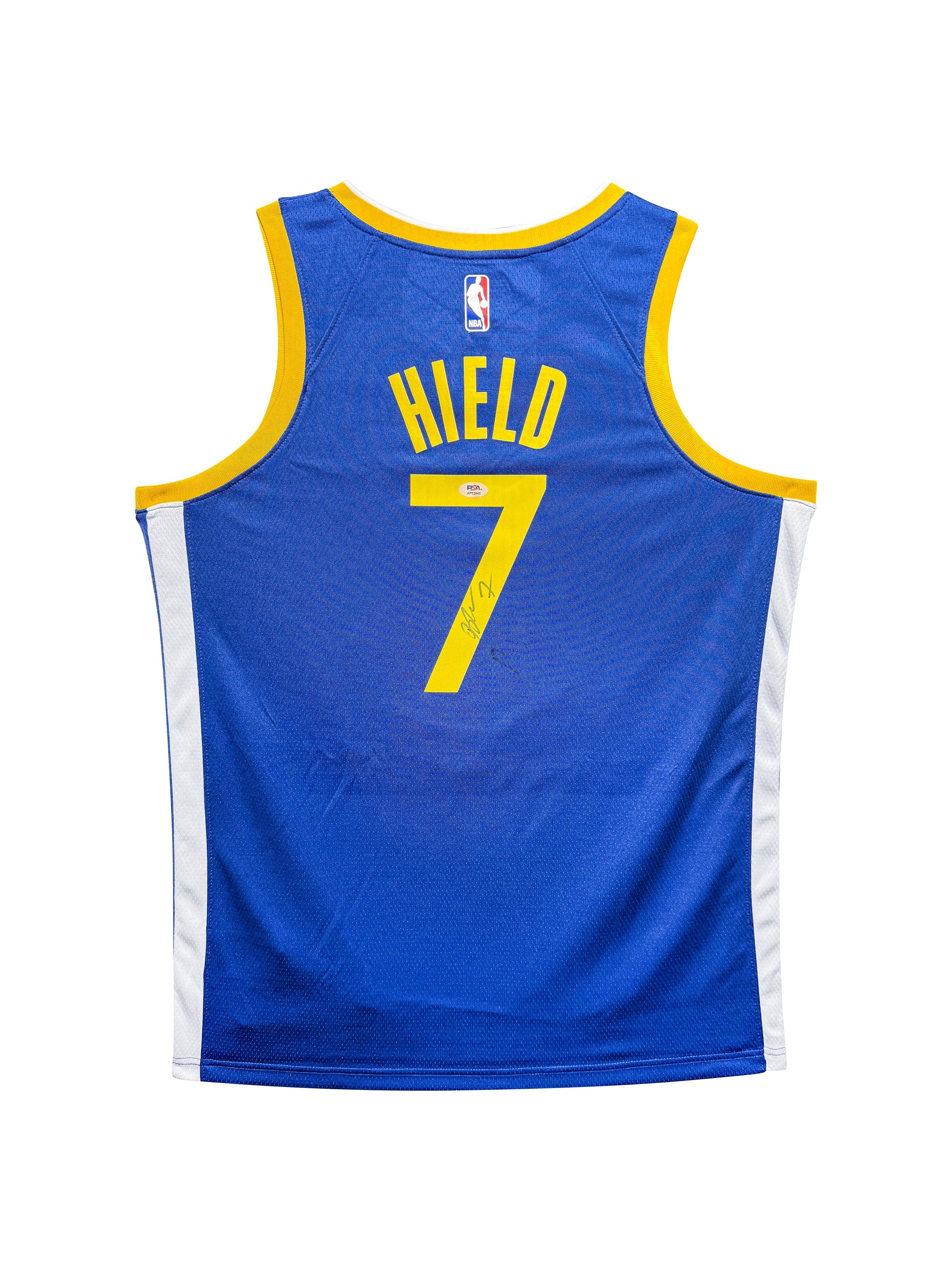 Maillot Authentique Golden Sate Warriors signe par Buddy Hield et certifie par PSA authentic-signatures
