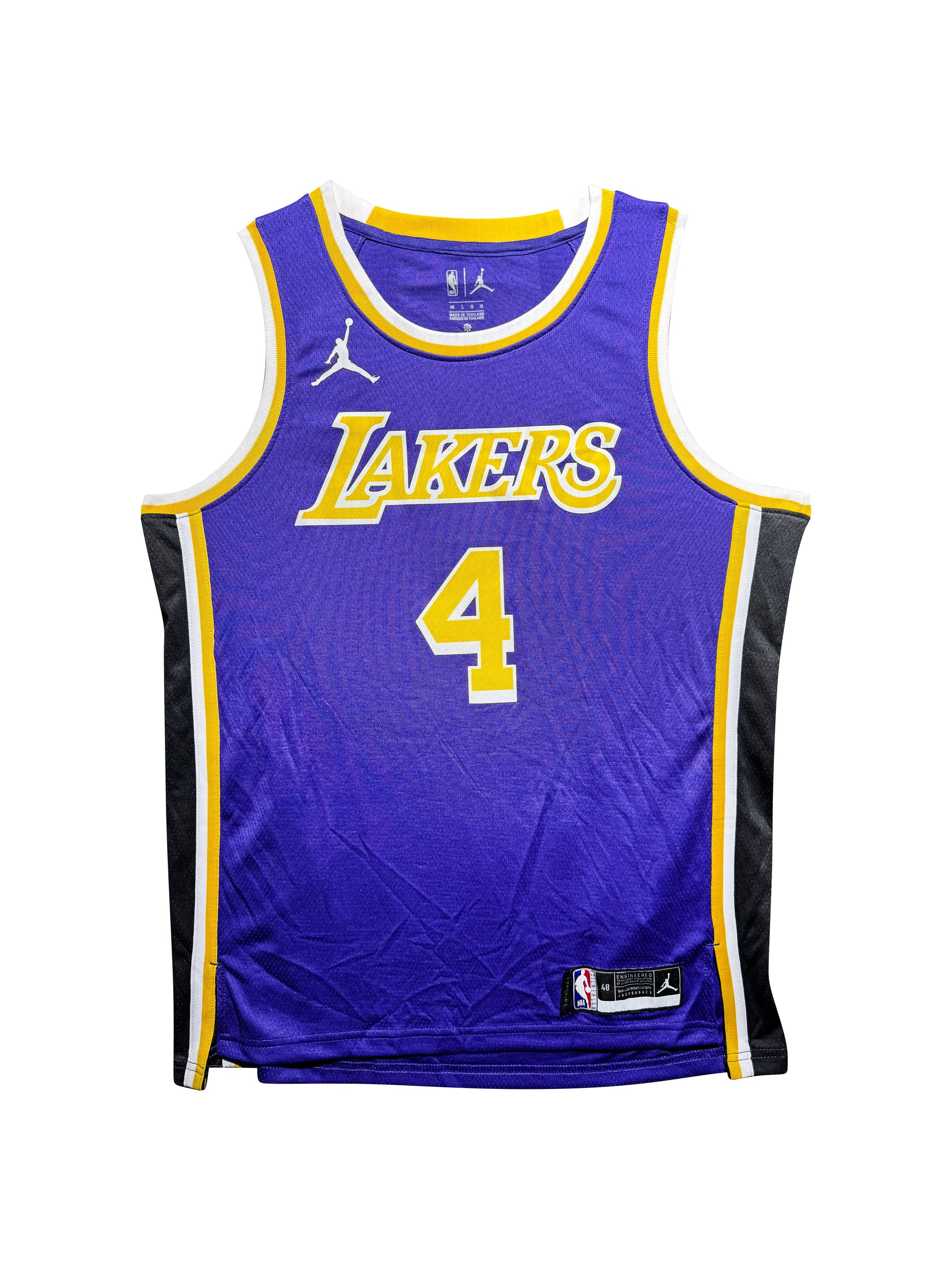 Maillot Authentique Exterieur Los Angeles Lakers signe par Dalton Knecht certifie par JSA authentic-signatures