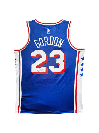 Maillot Authentique Domicile Philapelphia 76ers signe par Eric Gordon certifie par JSA authentic-signatures
