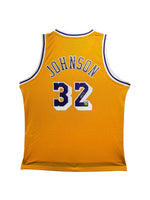 Maillot Authentique Hardwood Classic Domicile Los Angeles Lakers signe par Magic Johnson certifie par PSA authentic-signatures