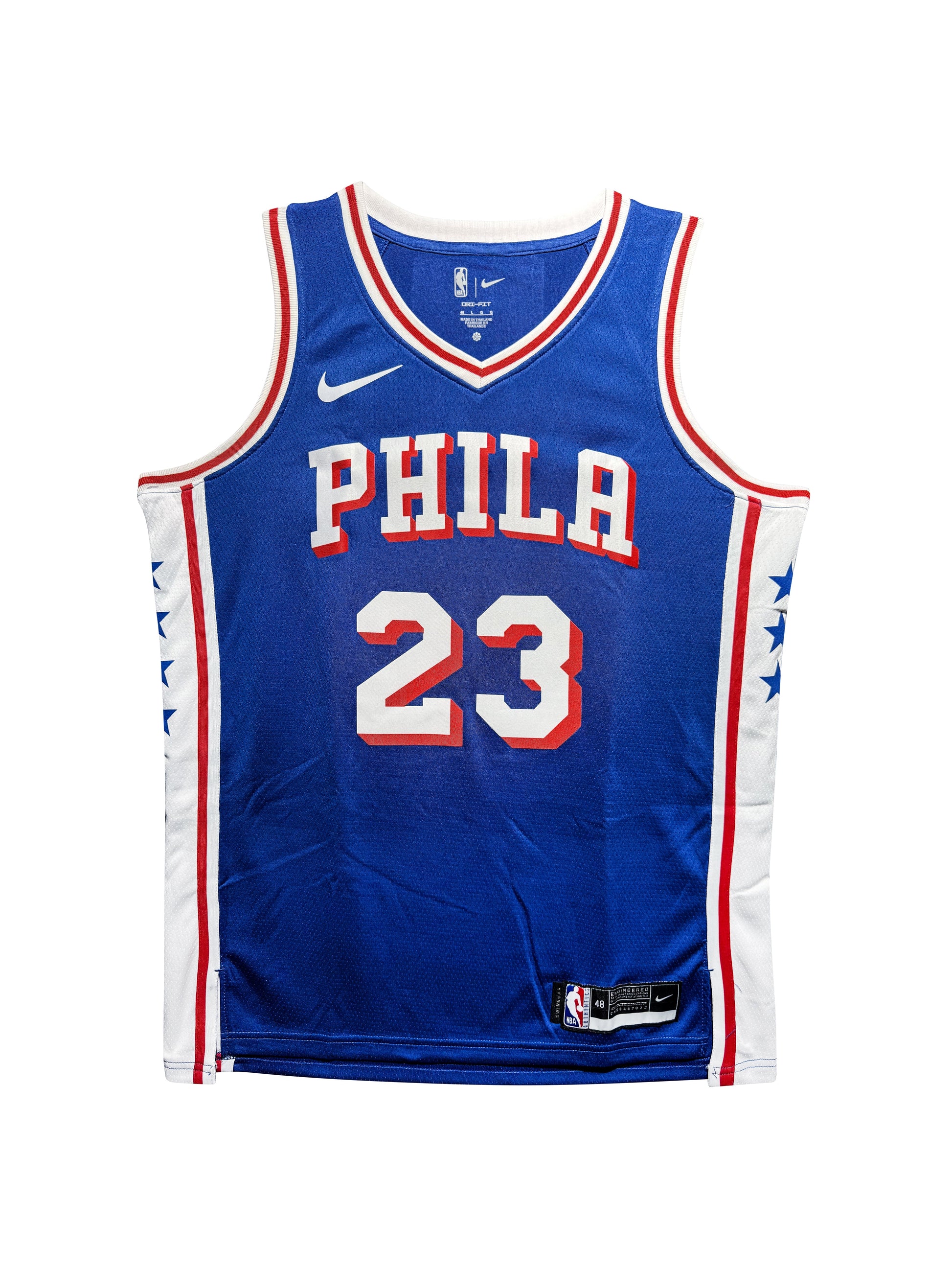 Maillot Authentique Domicile Philapelphia 76ers signe par Eric Gordon certifie par JSA authentic-signatures