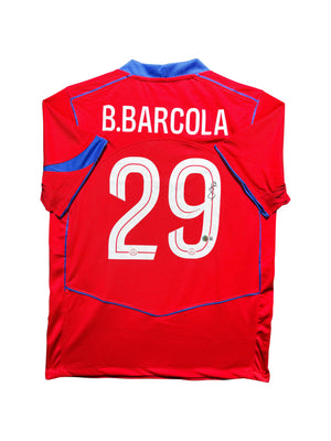 Maillot exterieur signe par Bradley BARCOLA Paris Saint Germain 2024-25  Certifie par Beckett authentic-signatures