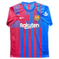 Maillot Domicile signe par Ansu Fati FC Barcelone 2021-22 Certifie par Beckett authentic-signatures