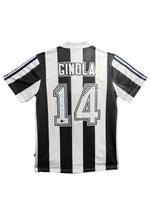 Maillot Domicile signe par David Ginola  Newcastle United FC 1995-96 Certifie par Beckett authentic-signatures