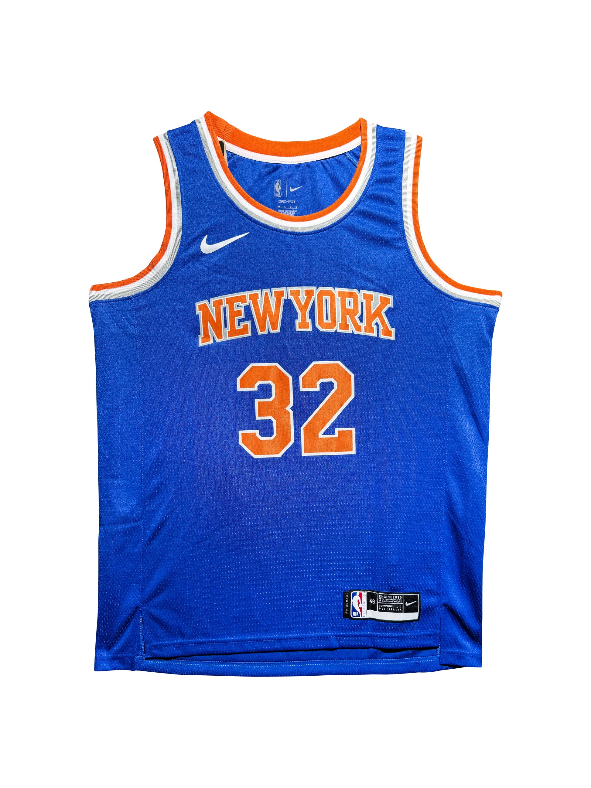 Maillot Authentique Domicile New York Knicks signe par Karl-Anthony Towns certifie par PSA authentic-signatures