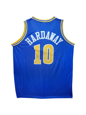 Maillot Custom Golden State Warriors signe par Tim Hardaway certifie par PSA authentic-signatures