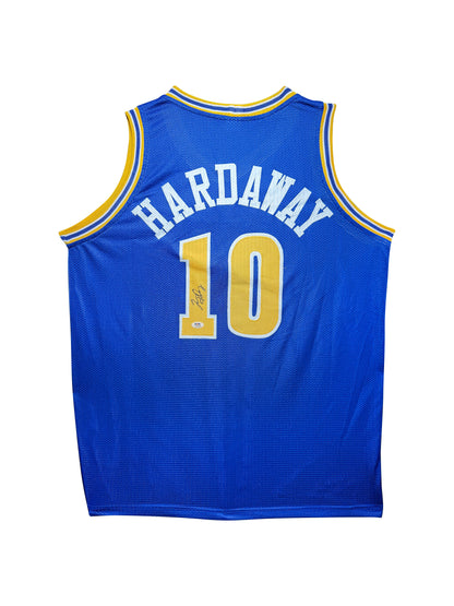 Maillot Custom Golden State Warriors signe par Tim Hardaway certifie par PSA authentic-signatures