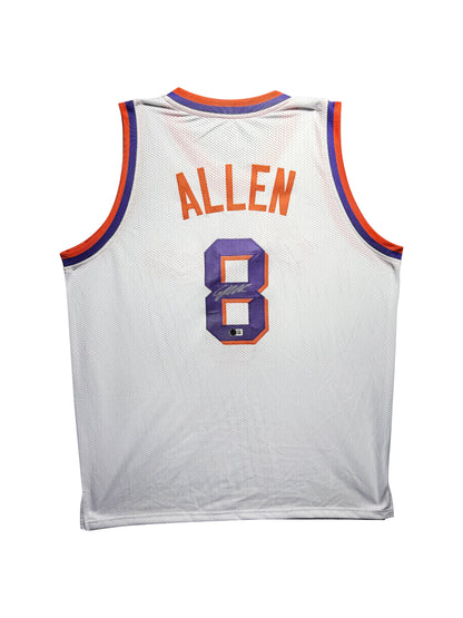 Maillot Custom Exterieur signe par Grayson Allen certifie par Beckett authentic-signatures