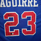 Maillot Domicile Custom signe Maillot "2XChamp" signe par Mark Aguirre certifie par Beckett authentic-signatures