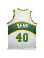 Maillot Custom Seattle Supersonics signé par Shawn Kemp et certifié par Beckett authentic-signatures