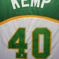 Maillot Custom Seattle Supersonics signé par Shawn Kemp et certifié par Beckett authentic-signatures