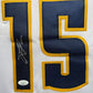 Maillot Custom Exterieur Denver Nuggets signe par Nikola Jokic certifie par JSA authentic-signatures