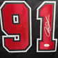Maillot Custom "The WORM" Exterieur Chicago Bulls  signe par Dennis Rodman certifie par JSA authentic-signatures